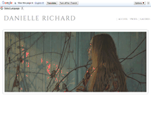 Tablet Screenshot of daniellerichard.com
